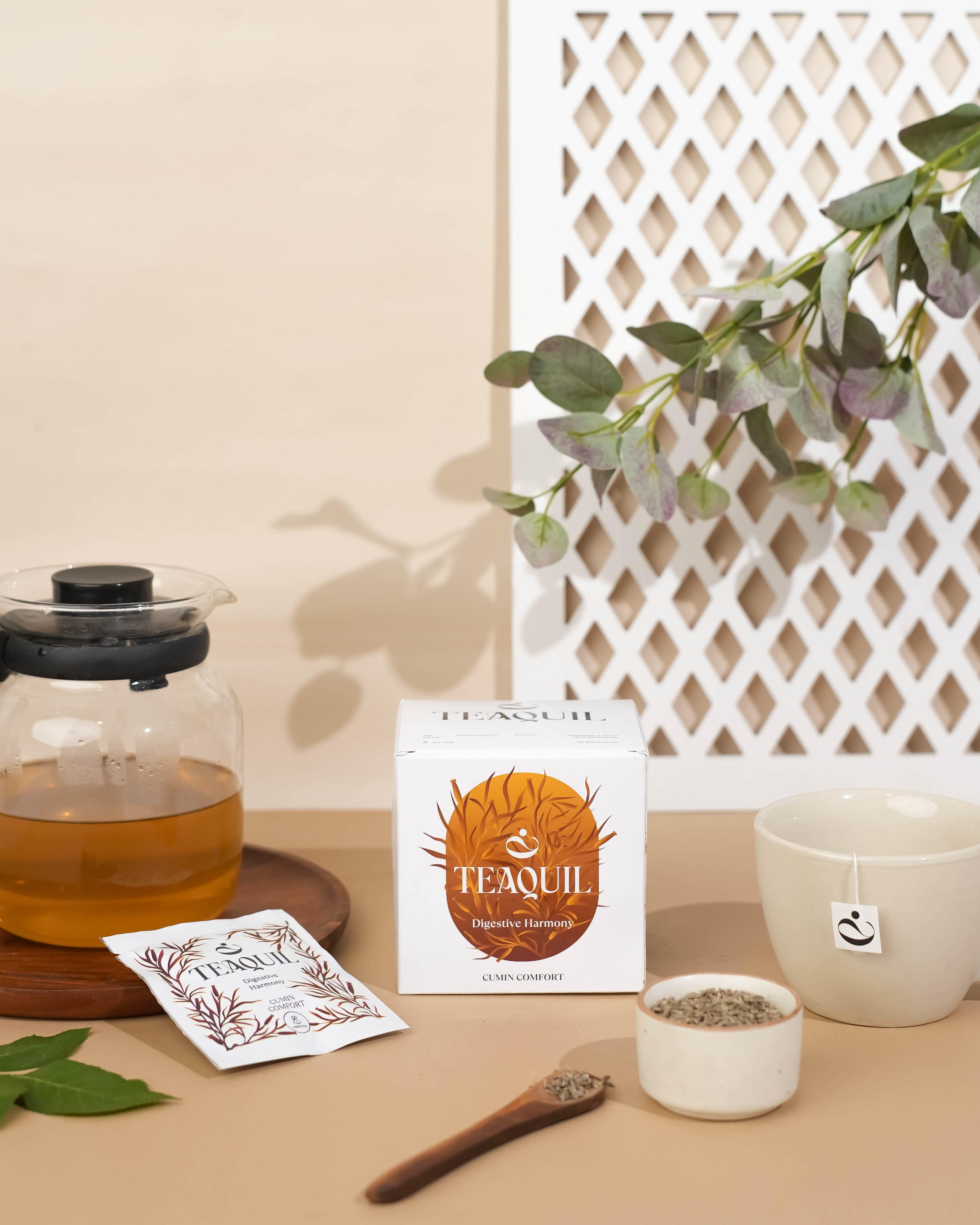 Refreshing Cumin Cooling Herbal Tea