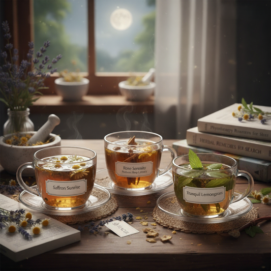 🌙 3 Herbal Teas Backed by Science to Help You Sleep Better