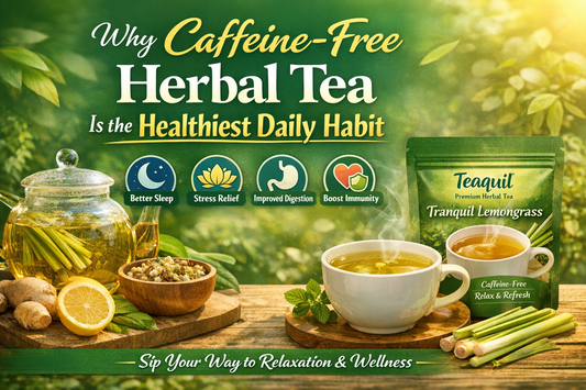Why Caffeine-Free Herbal Tea Is the Healthiest Daily Habit ☕🌿