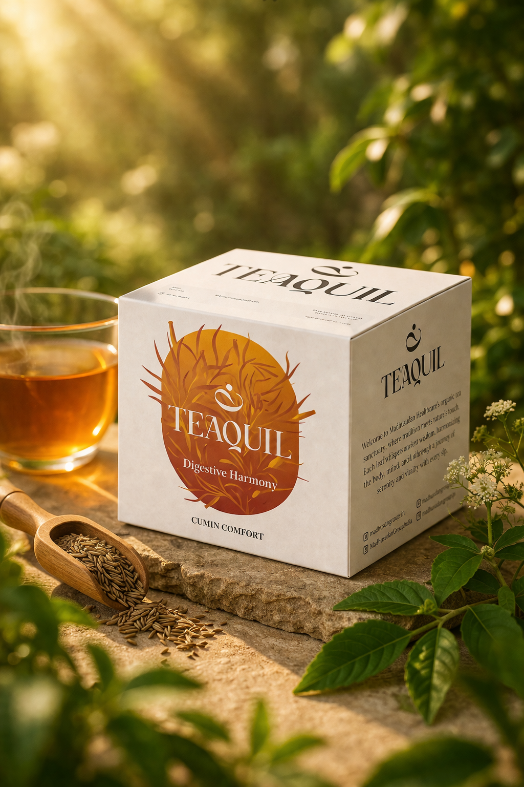Teaquil Cumin Cooling Herbal Infusion Tea