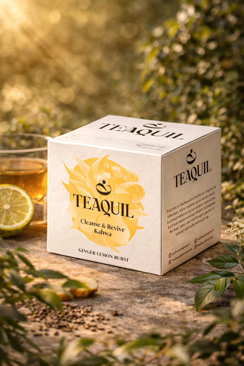 Refreshing & Energizing blend | Ginger & Tulsi Kahwa
